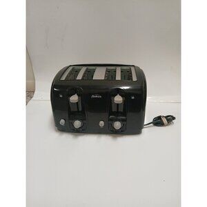 Sunbeam wide 4 slice toaster, tested. works well model 3911